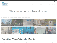 Tablet Screenshot of creativecave.com